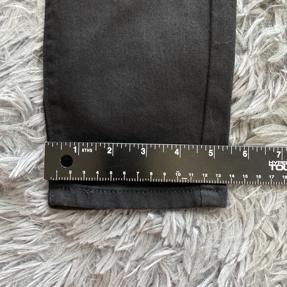 New Simply Vera Women's Sz 6P Wang Denim Skinny Mid Rise Stretch Jeans Black - Picture 6 of 11